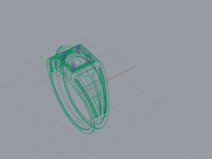 ring diamond Modèles 3D en vedette