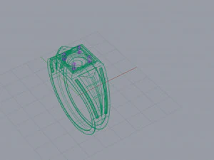 ring diamond 3D Print Model