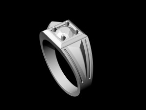 ring diamond Modèles 3D en vedette