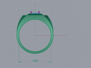 ring diamond Modèles 3D en vedette