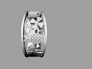 ring of luck Modelo de Impressão 3D