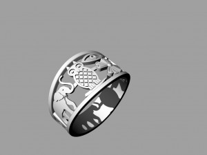 ring of luck Modelo de Impressão 3D