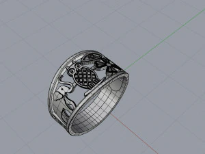 ring of luck 3D Print Model
