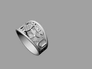 ring of luck 3D Print Model