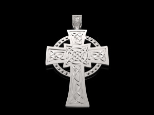 celtic cross with diamonds 3D Принт Модель