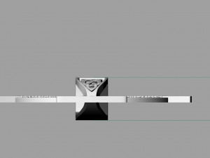 celtic cross with diamonds 3D Принт Модель