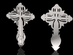 orthodox jewelry cross 3D Print Model