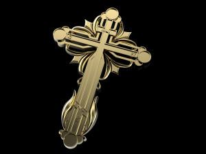 orthodox jewelry cross 3D Print Model