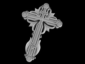 orthodox jewelry cross 3D Print Model