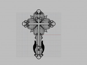orthodox jewelry cross 3D Print Model