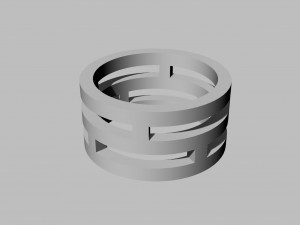 wedding rings Modèles 3D en vedette