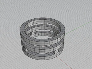 결혼 반지 3D 프린트 모델