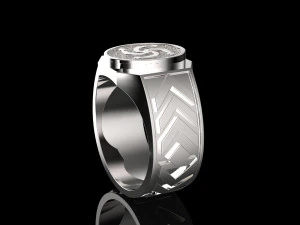 ring with slavic symbol 3D Print Model