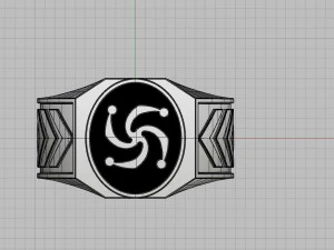 ring with slavic symbol 3D Print Model