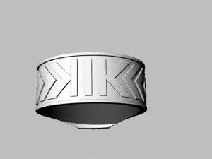 ring with slavic symbol 3Dプリントモデル