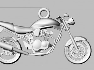 suzuki 1200 bandit pendant 3D-Druckmodell