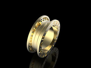 anel bvlgari Modelo de Impressão 3D