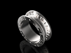 bvlgari ring 3D Print Model