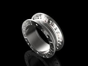 anel bvlgari Modelo de Impressão 3D