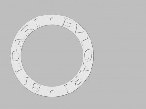 bvlgari ring 3D Print Model