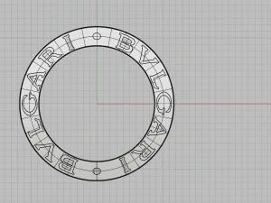 anel bvlgari Modelo de Impressão 3D