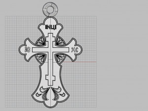 orthodox cross 3D Принт Модель