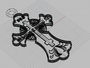 orthodox cross 3D Принт Модель