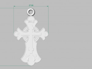 orthodox cross 3D Принт Модель