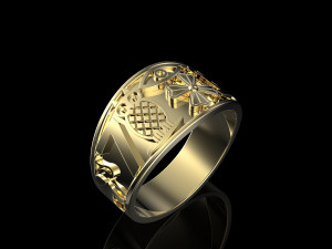 ring of luck 2 Modelo de Impressão 3D