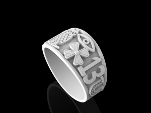 ring of luck 2 3D Baskı Modeli