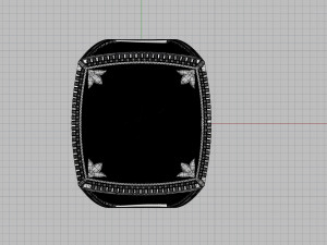 signet ring with lion 3Dプリントモデル