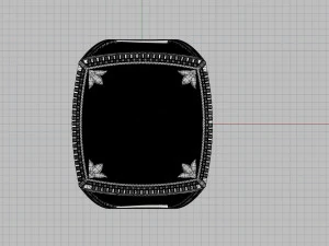 signet ring with lion 3D Print Model