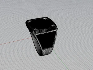 signet ring with lion 3D Print Model