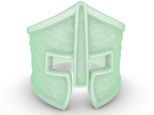 Helmet Ring for Printing STL FBX OBJ 3D-Druckmodell