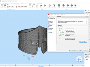 Helmet Ring for Printing STL FBX OBJ 3D-Druckmodell