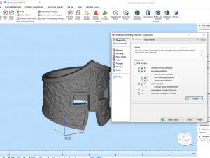 Helmet Ring for Printing STL FBX OBJ 3D Print Model
