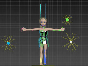 fairy 3D मॉडल