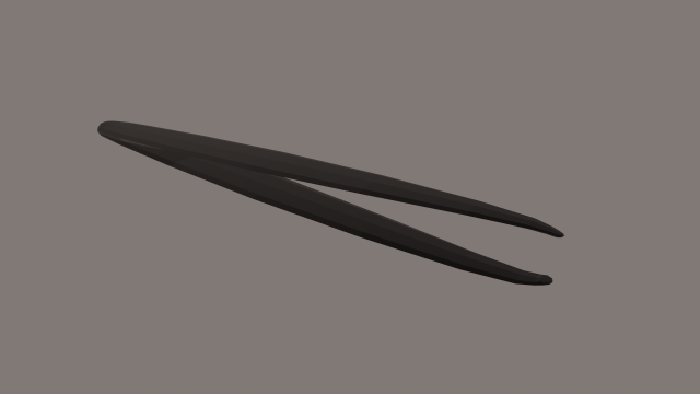 Tweezers 3D 模型 .c4d .max .obj .3ds .fbx .stl .blend 
