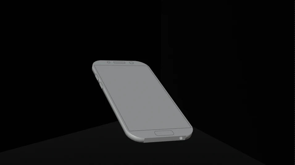 regular smartphone 3D Model .c4d .max .obj .3ds .fbx .stl .blend 