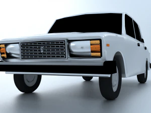 vaz 2107 3D Model