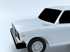 vaz 2107 3D Model