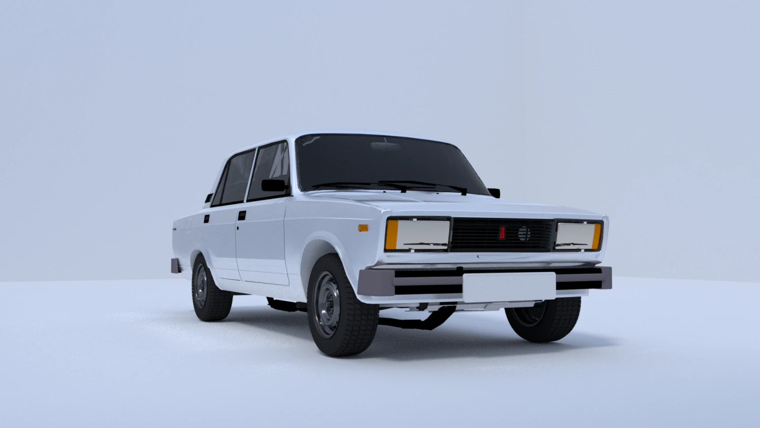 vaz 2105 3D Model .c4d .max .obj .3ds .fbx .stl .blend 