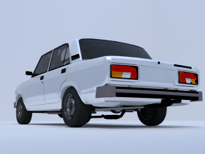 vaz 2105 3D Модель