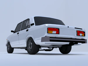 vaz 2105 3D Model