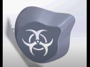 covid-19 mask 3D Model