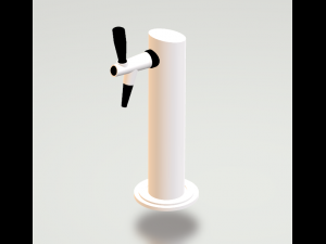 beer tap 3D Модель