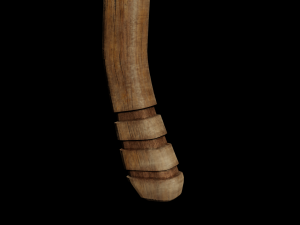two-handed celtic ax 3D Model