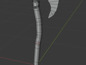 two-handed celtic ax 3D Model