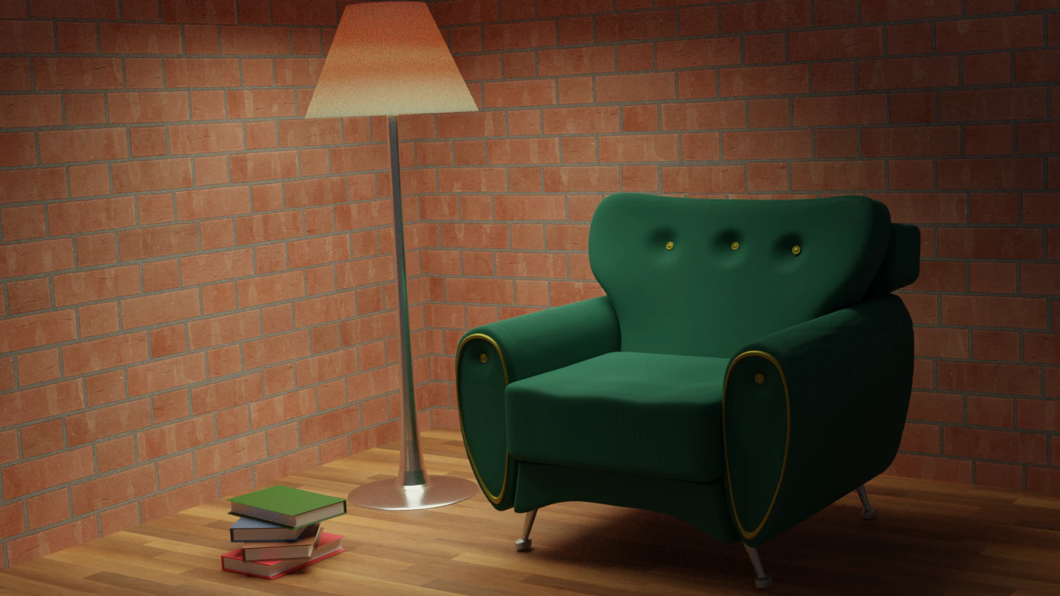 reading chair 3D Model .c4d .max .obj .3ds .fbx .stl .blend