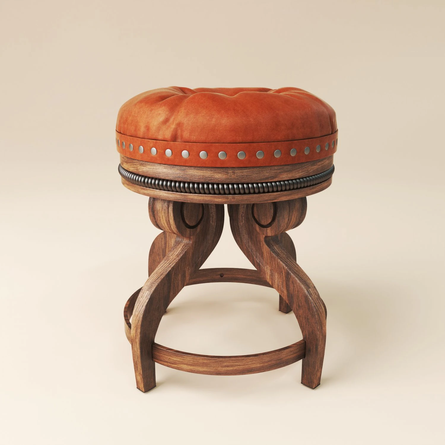 chair stool 3D Model .c4d .max .obj .3ds .fbx .stl .blend 